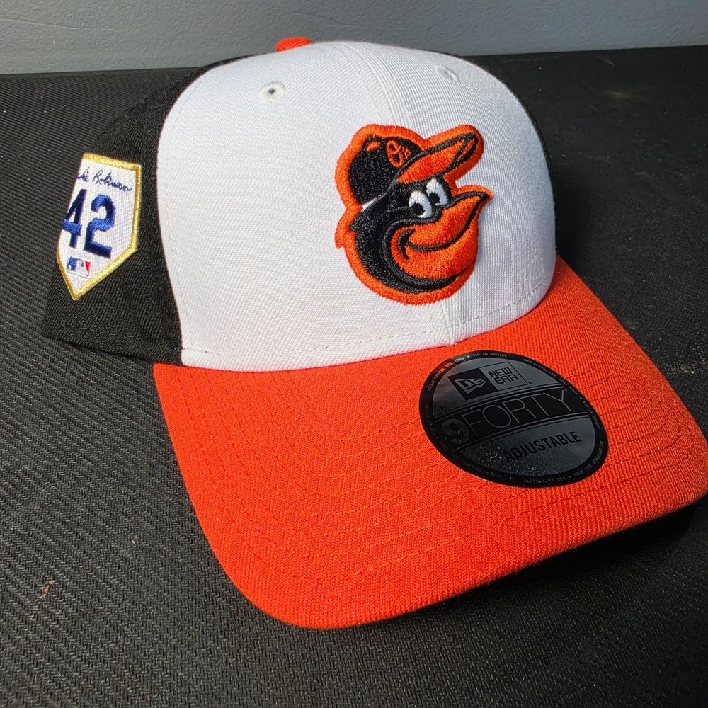 New Era Baltimore Orioles 2026 Jackie Robinson Day #42 Patch Cap NWT MLB Hat